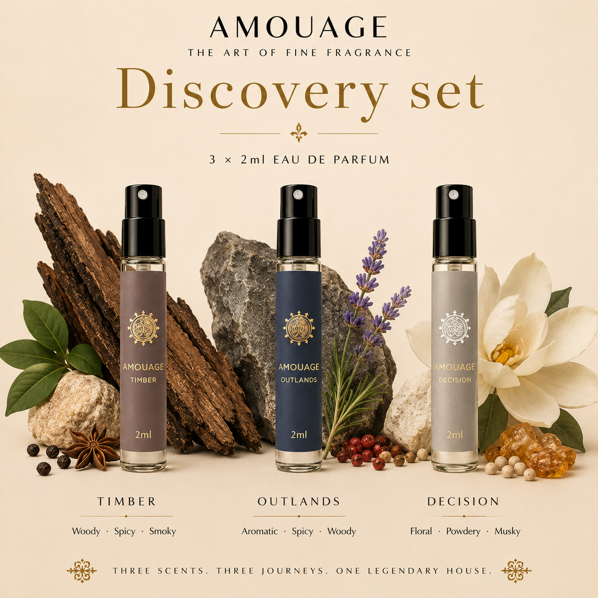 Amouage Sample Set – La Jetée