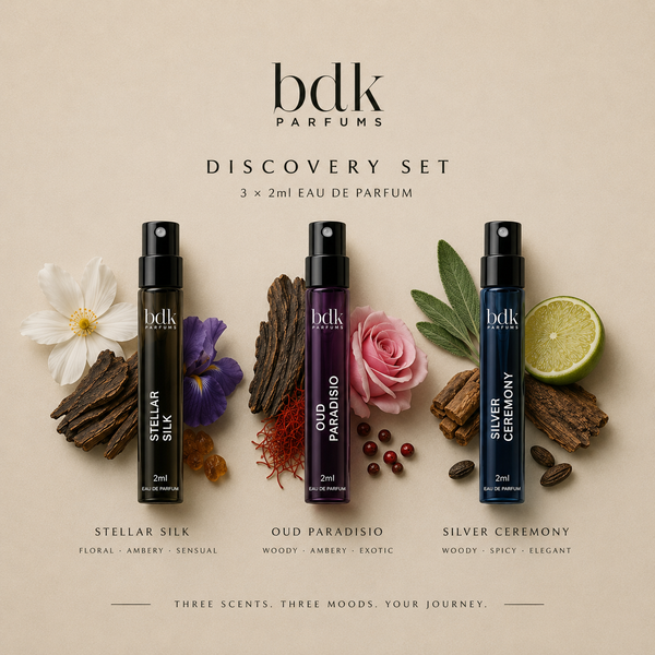 BDK Discovery Set – Stellar Silk, OUD Paradisio & Silver Ceremony